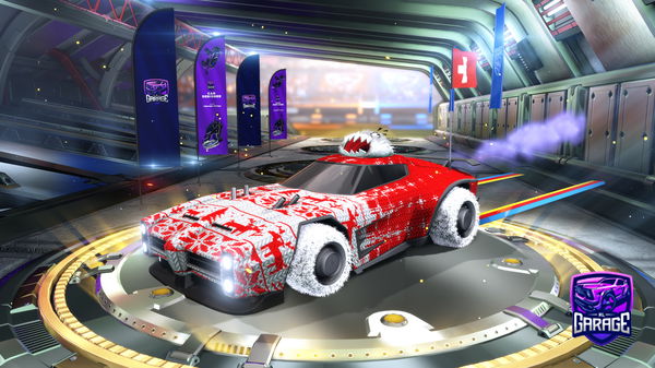 A Rocket League car design from lamy7