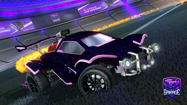 A Rocket League car design from Pinkasaurus