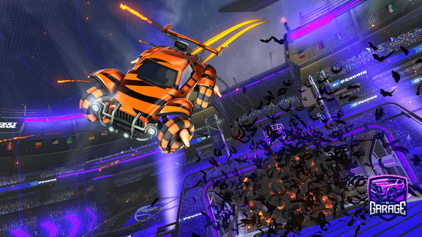 A Rocket League car design from RIZKID3Yt