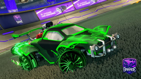 A Rocket League car design from Morbol