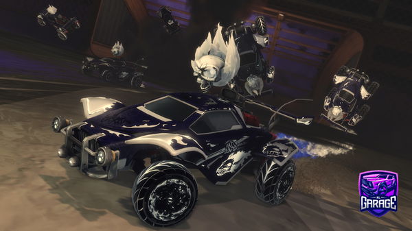 A Rocket League car design from HirAlpha