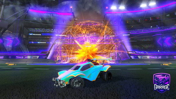 A Rocket League car design from poloni_105