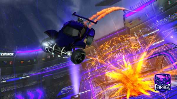 A Rocket League car design from JonnienMorri