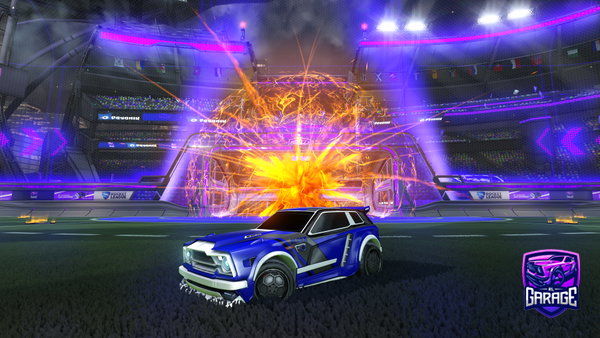 A Rocket League car design from XproH709