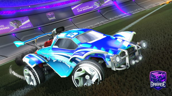 A Rocket League car design from NotBigBirtha