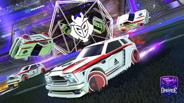 A Rocket League car design from KreepyKrowley