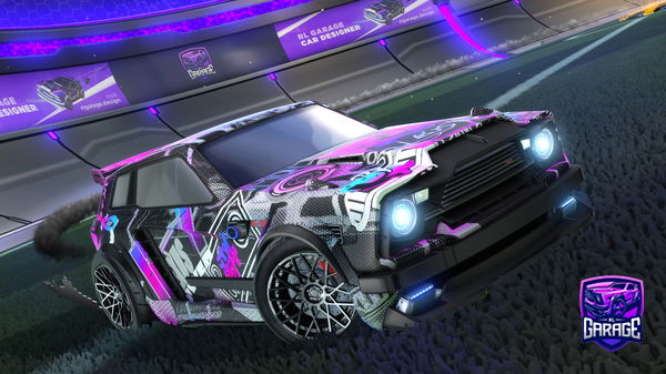 A Rocket League car design from ziamw_