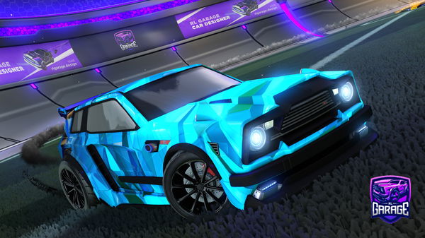 A Rocket League car design from 040_Amy