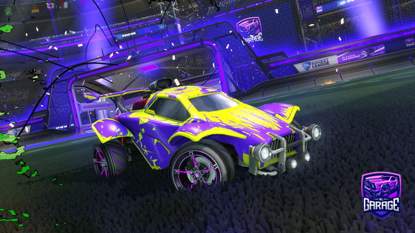 A Rocket League car design from BATTLE_Monkey20