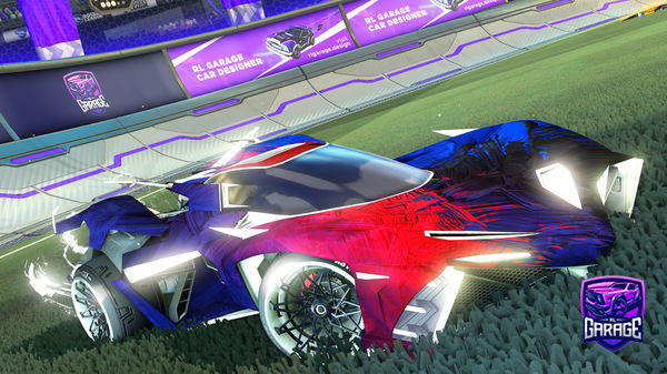A Rocket League car design from SepticKiller344