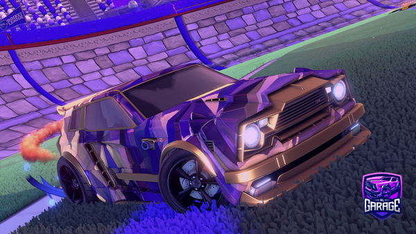 A Rocket League car design from big_boss12345