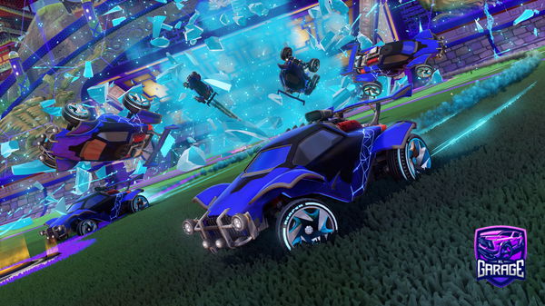 A Rocket League car design from Saiyzen999
