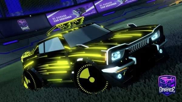 A Rocket League car design from dieguilin