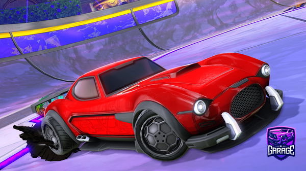 A Rocket League car design from Rilo13