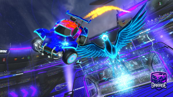 A Rocket League car design from Zxlyz9410