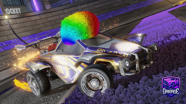 A Rocket League car design from Ljgames