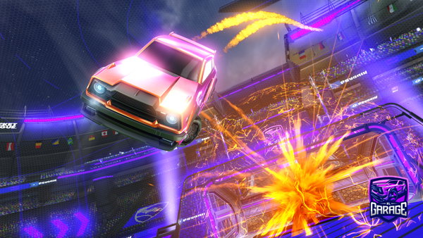 A Rocket League car design from Turt_RL