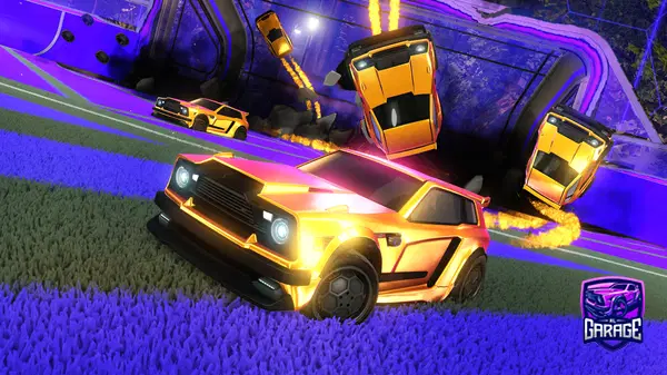 A Rocket League car design from CHATGAJ