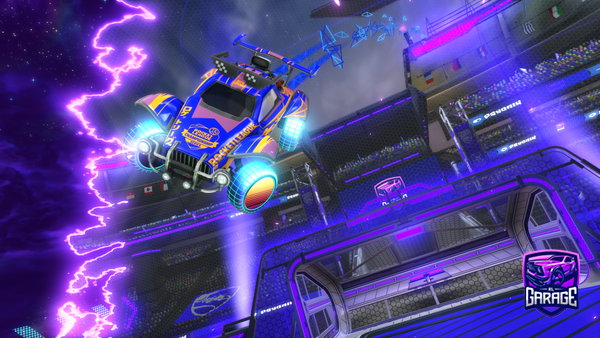 A Rocket League car design from purfile2860