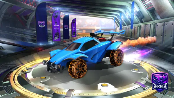 A Rocket League car design from JSLAK
