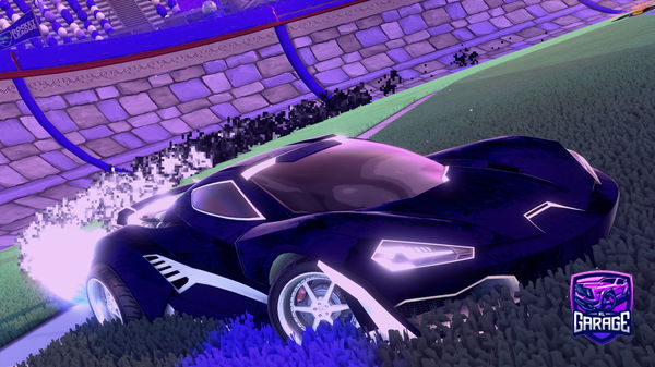 A Rocket League car design from Aurallox