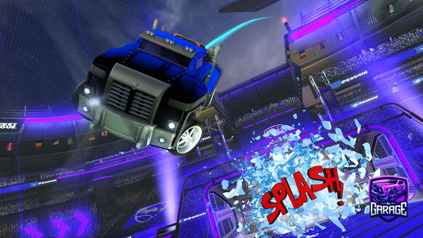 A Rocket League car design from 2FastBrian