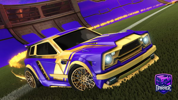 A Rocket League car design from UltraRL_