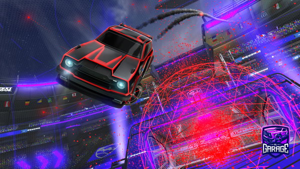 A Rocket League car design from XxjustelliotxX