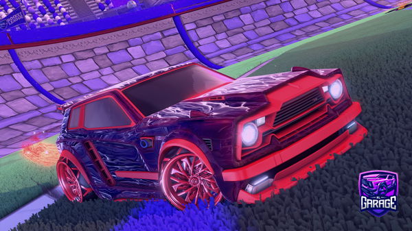 A Rocket League car design from BlAckRoSe001