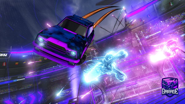 A Rocket League car design from Thingisdoggo