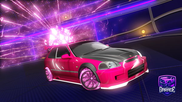 A Rocket League car design from FiXX_GOLDEN