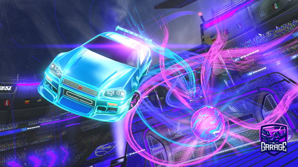 A Rocket League car design from Sazza114