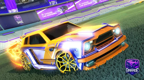 A Rocket League car design from DRC14