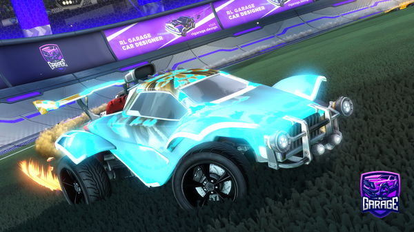 A Rocket League car design from Geo_Mad_TV