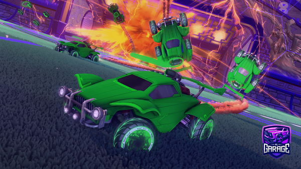 A Rocket League car design from Speedy441006