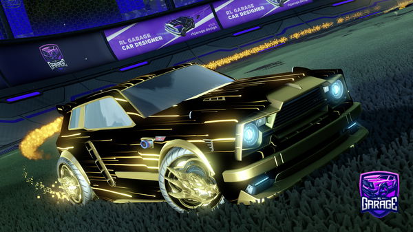 A Rocket League car design from FullWarrior