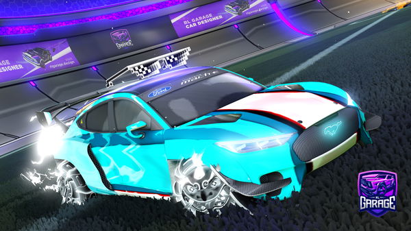 A Rocket League car design from Kexcu