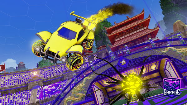 A Rocket League car design from Caaas007