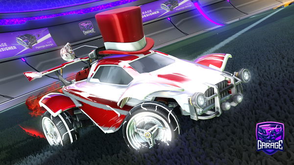 A Rocket League car design from Degito