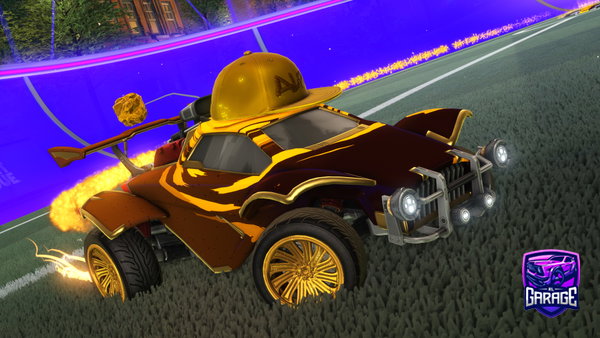 A Rocket League car design from void_reflexz