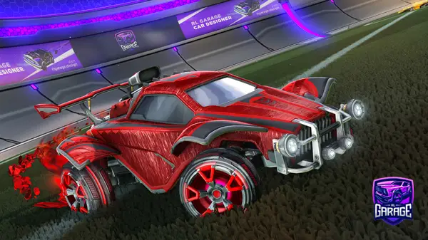 A Rocket League car design from GhostedMando10