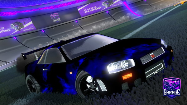 A Rocket League car design from HERKK