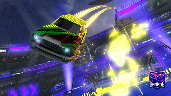 A Rocket League car design from MFLaprez