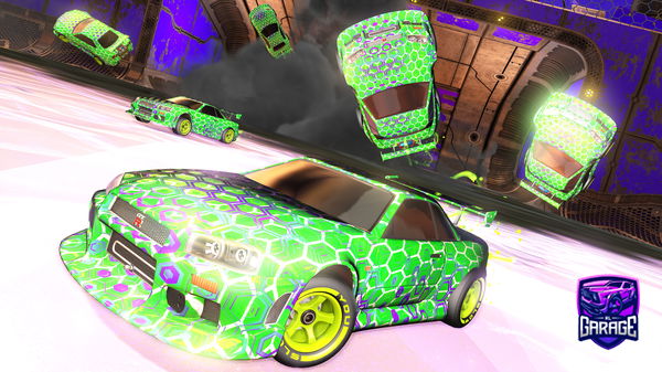 A Rocket League car design from EyeAmRichB