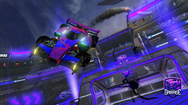 A Rocket League car design from mentogang