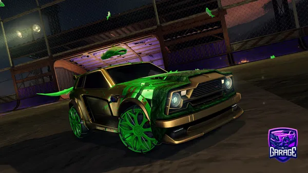 A Rocket League car design from Kugelmagnet69