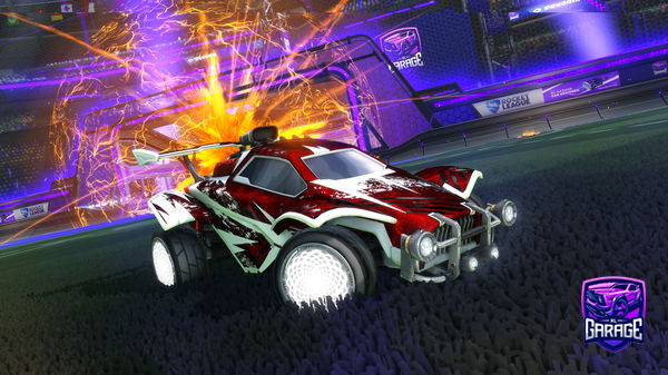 A Rocket League car design from OKJ50