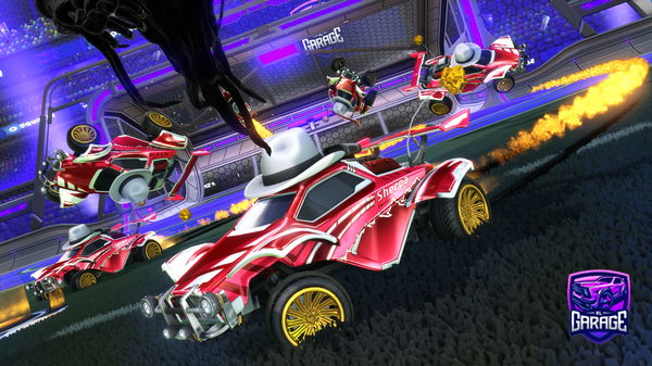 A Rocket League car design from Fazemwk575