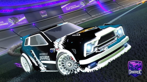A Rocket League car design from Akasa