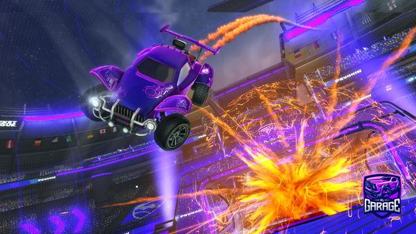 A Rocket League car design from Chxppyz